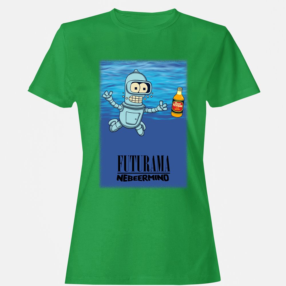 Women's T-Shirt - Q7EL8DZX - Irish Green - 7
