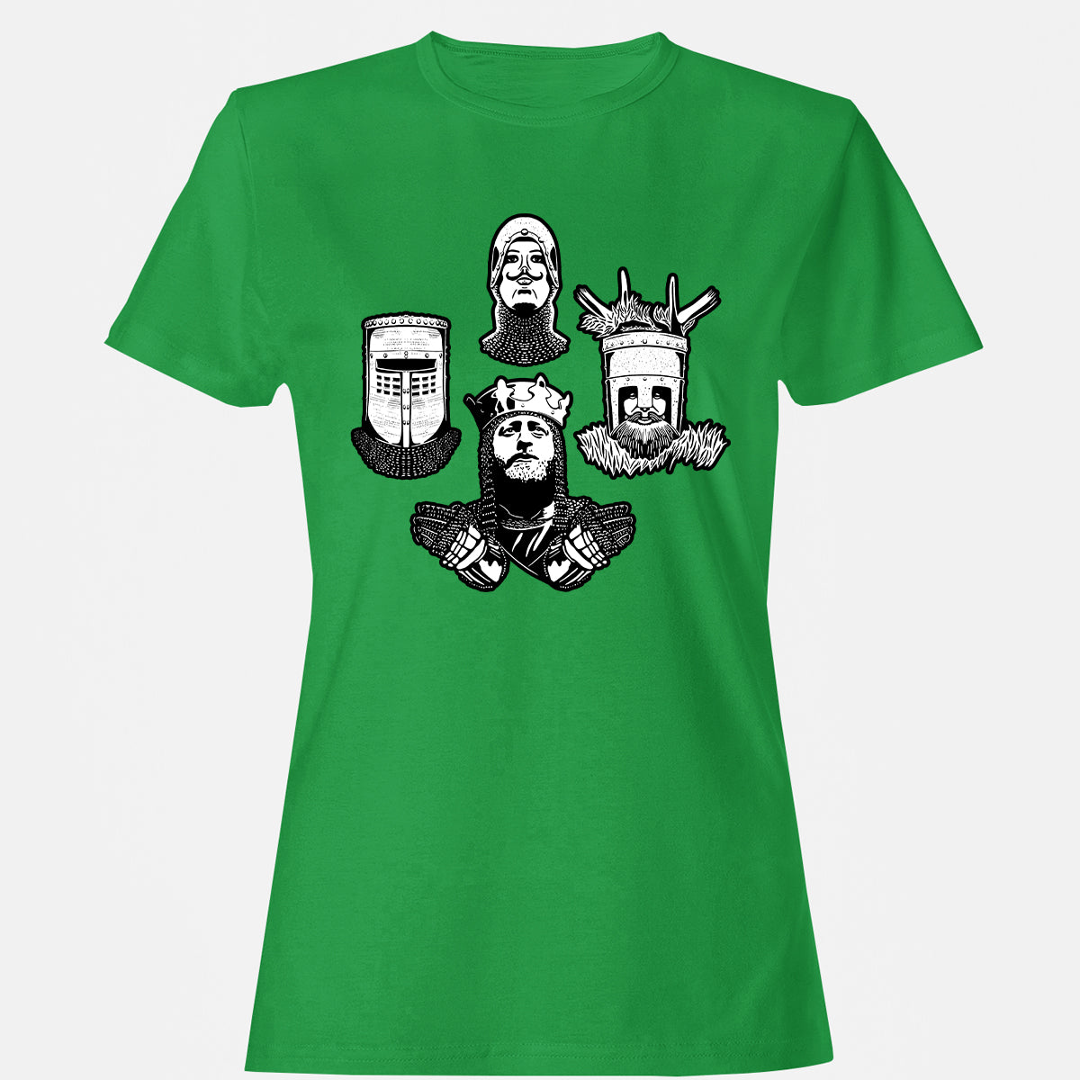 Women's T-Shirt - 3XQG2XF7 - Irish Green - 7