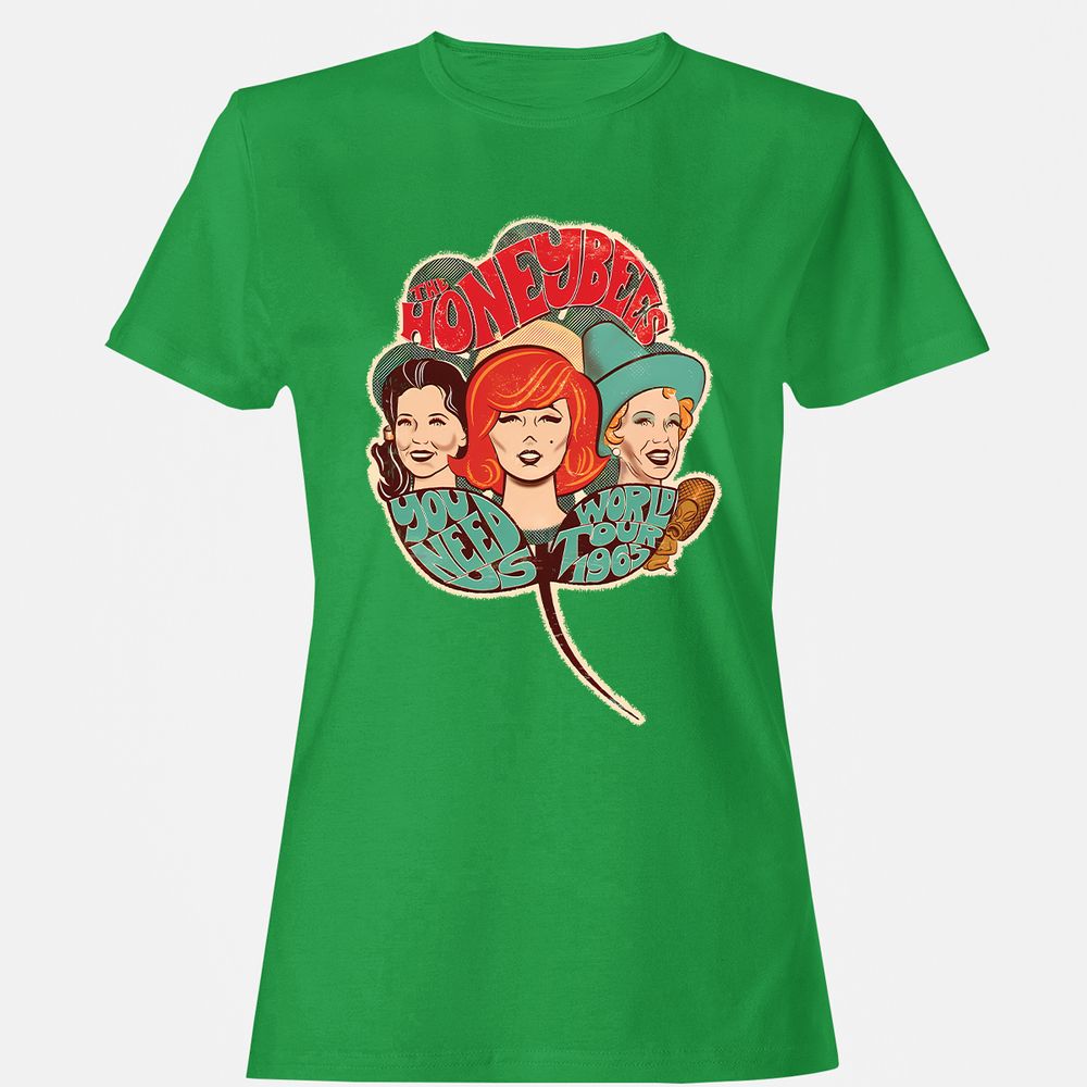Women's T-Shirt - 1VX765BS - Irish Green - 7