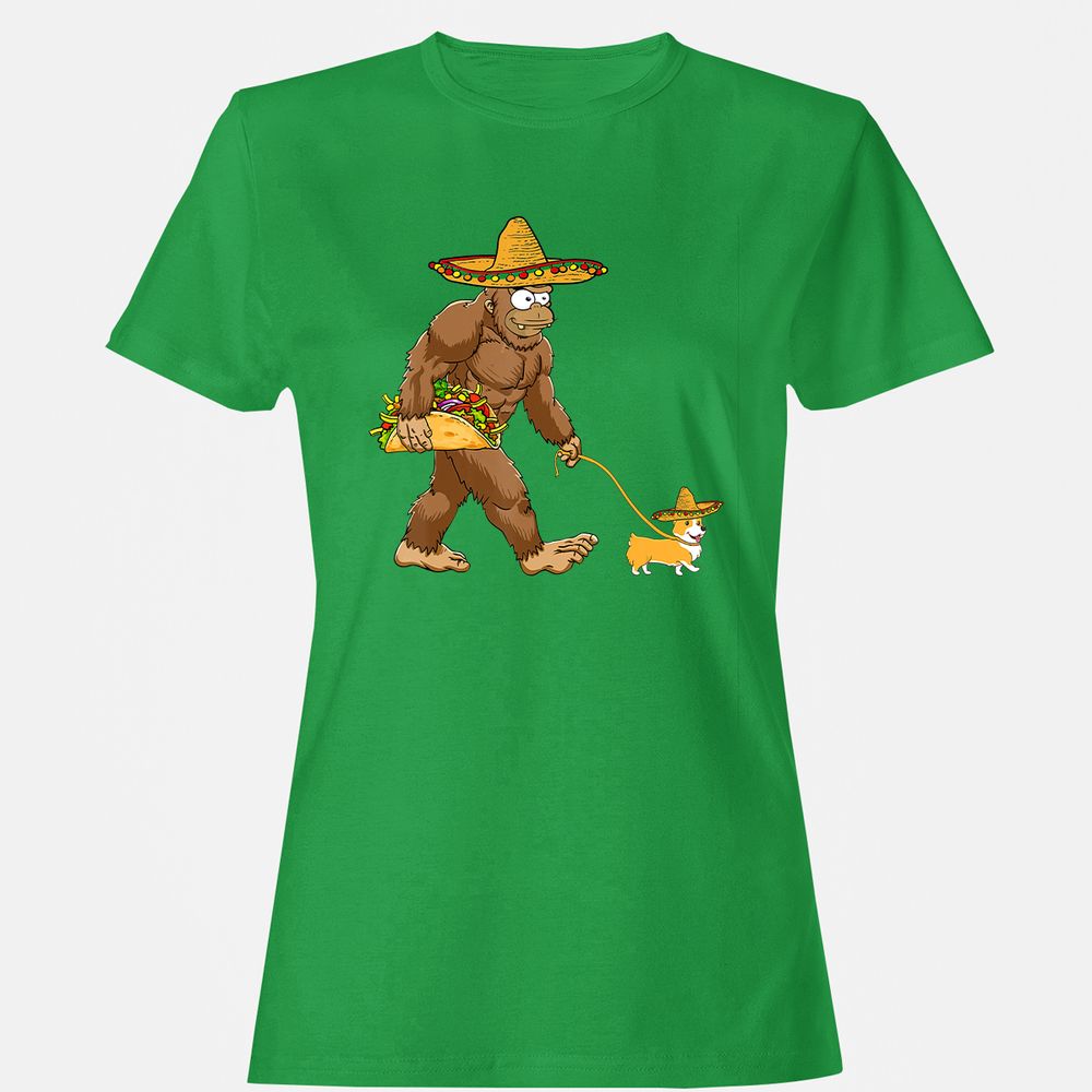 Women's T-Shirt - SPJ9CWYQ - Irish Green - 7