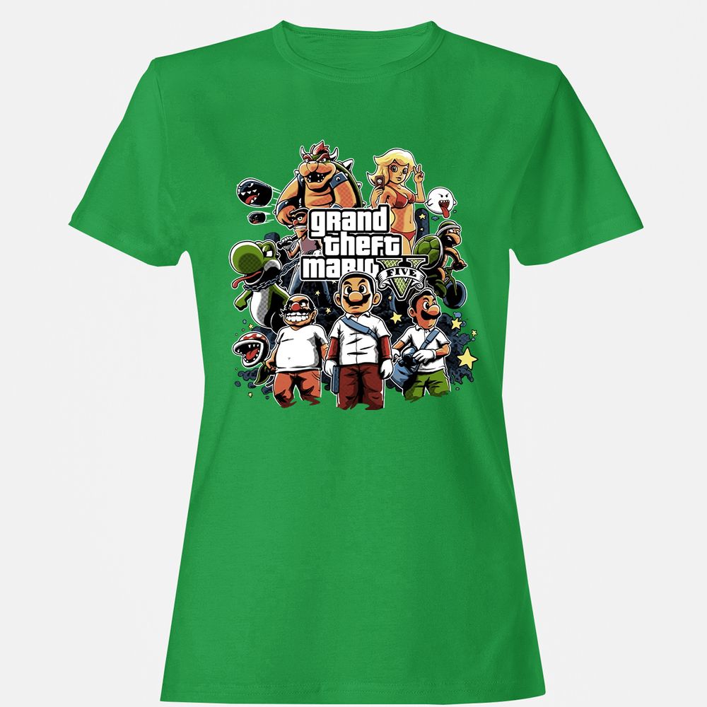Women's T-Shirt - 456CRG4P - Irish Green - 7