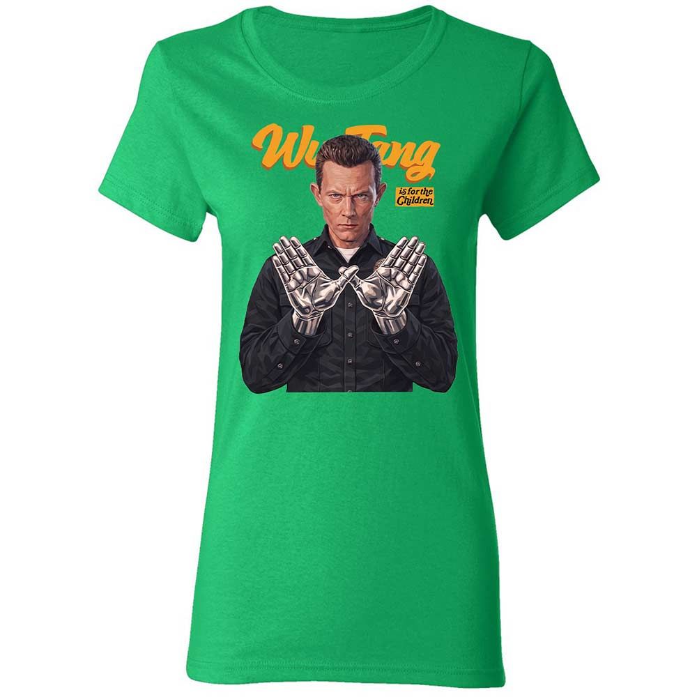 Women's T-Shirt - Black - Irish Green - 7