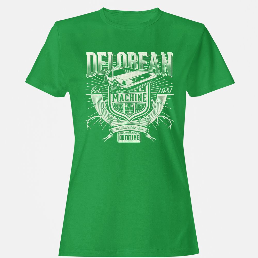 Women's T-Shirt - YLFXDZPF - Irish Green - 7