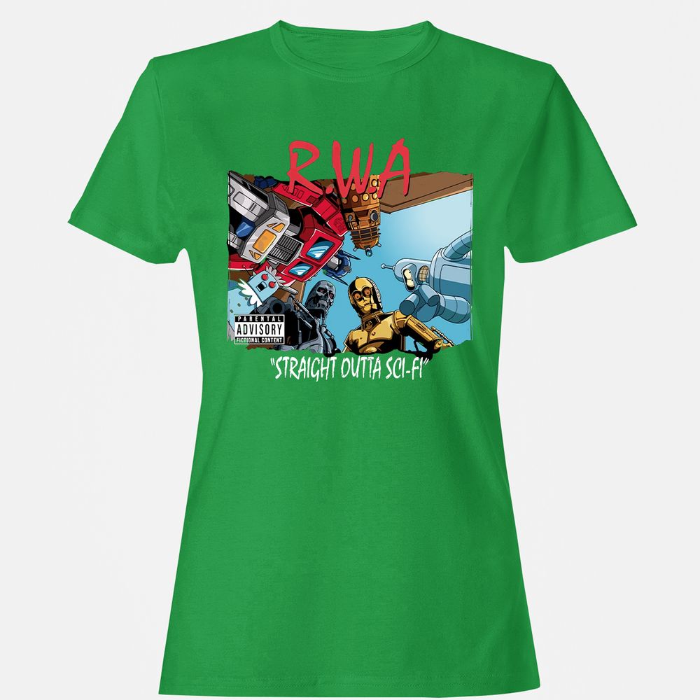 Women's T-Shirt - 9HFRHQR4 - Irish Green - 7