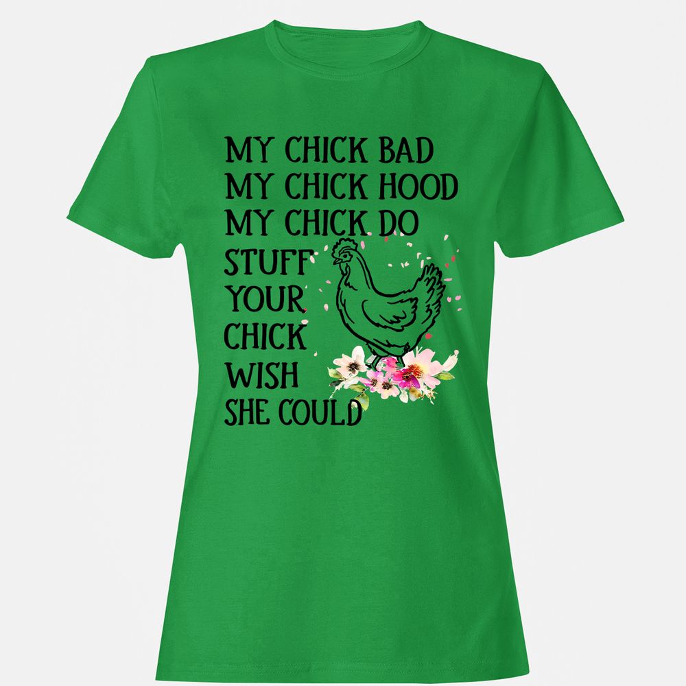 Women's T-Shirt - JS2ZXBAM - Irish Green - 7