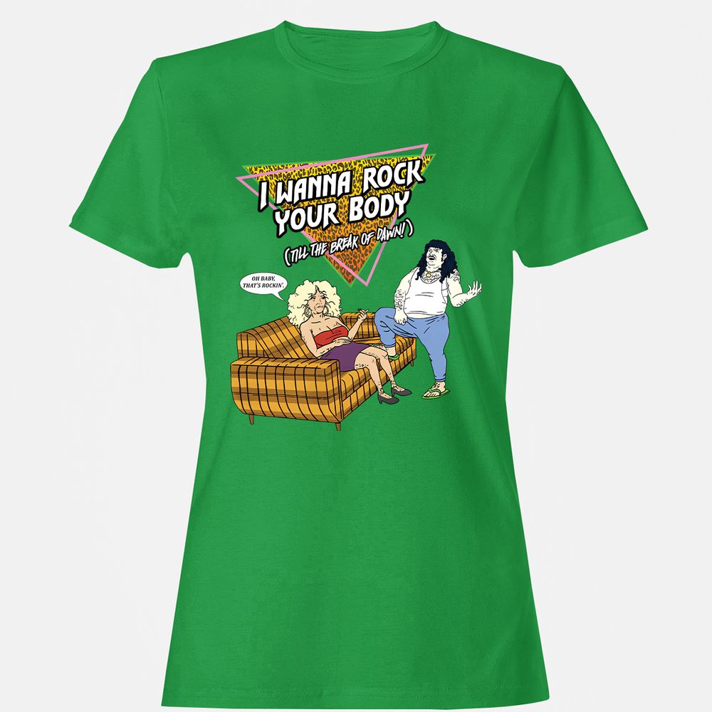 Women's T-Shirt - UDZW7JYS - Irish Green - 7
