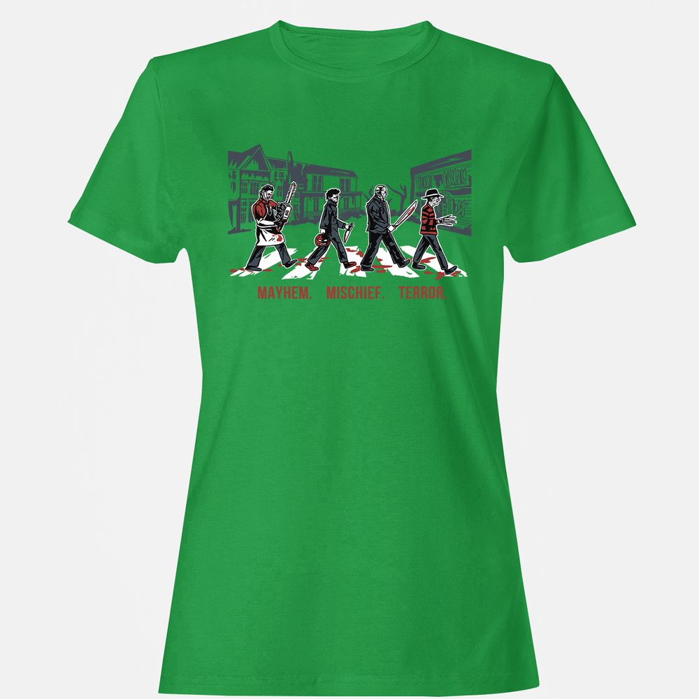 Women's T-Shirt - QEYV2LSL - Irish Green - 7
