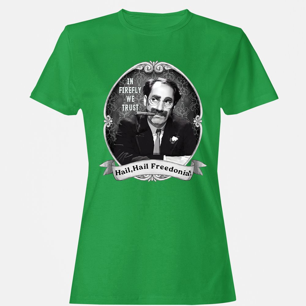 Women's T-Shirt - XEMV53HJ - Irish Green - 7
