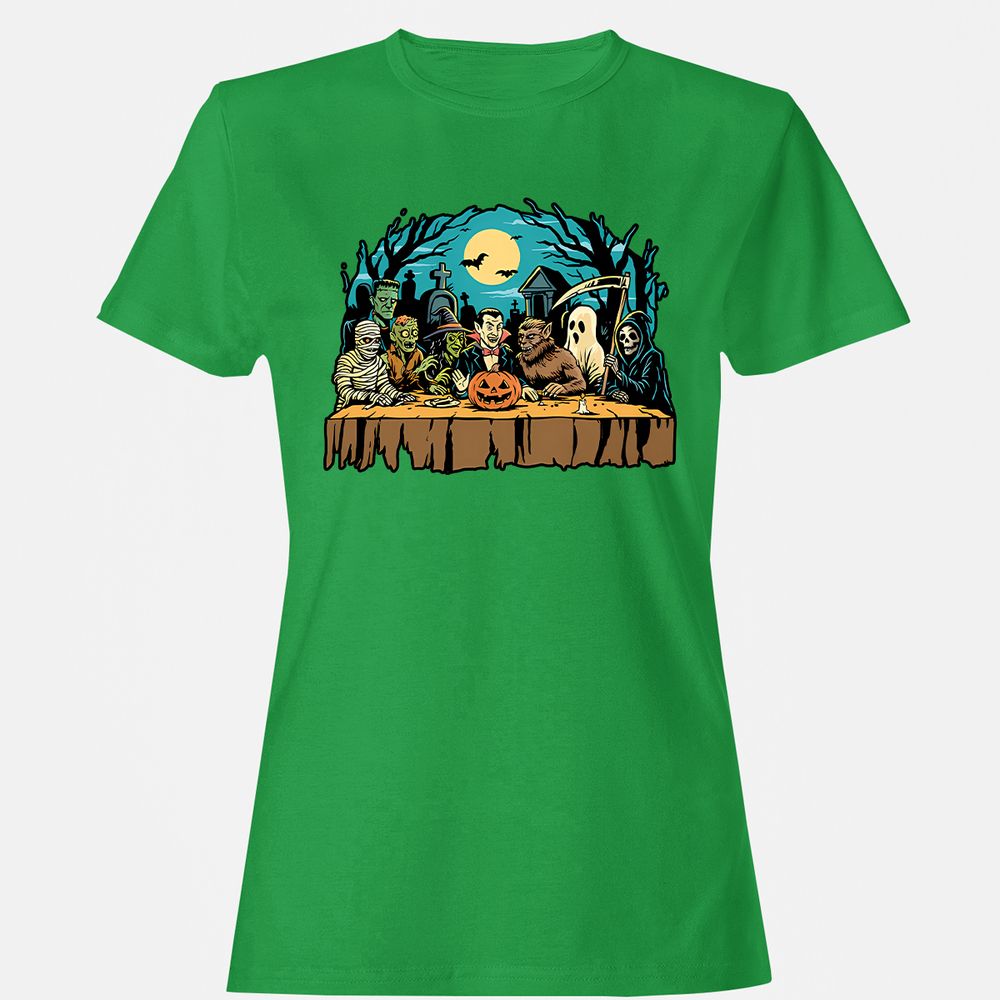 Women's T-Shirt - QVVYB6NU - Irish Green - 7