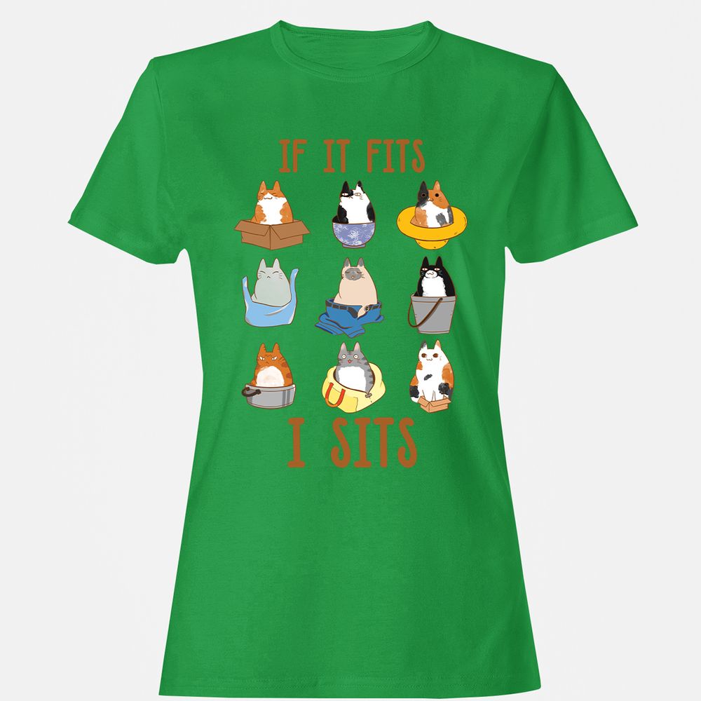 Women's T-Shirt - 2TJBJF65 - Irish Green - 7