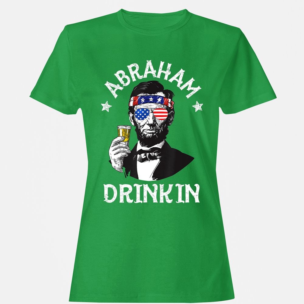 Women's T-Shirt - TMZ4W7QU - Irish Green - 7