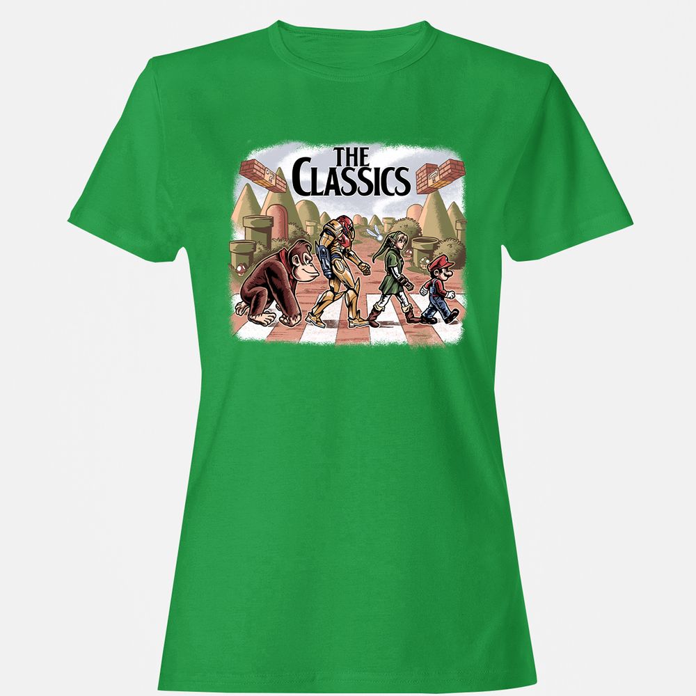 Women's T-Shirt - 17XQ7MGU - Irish Green - 7