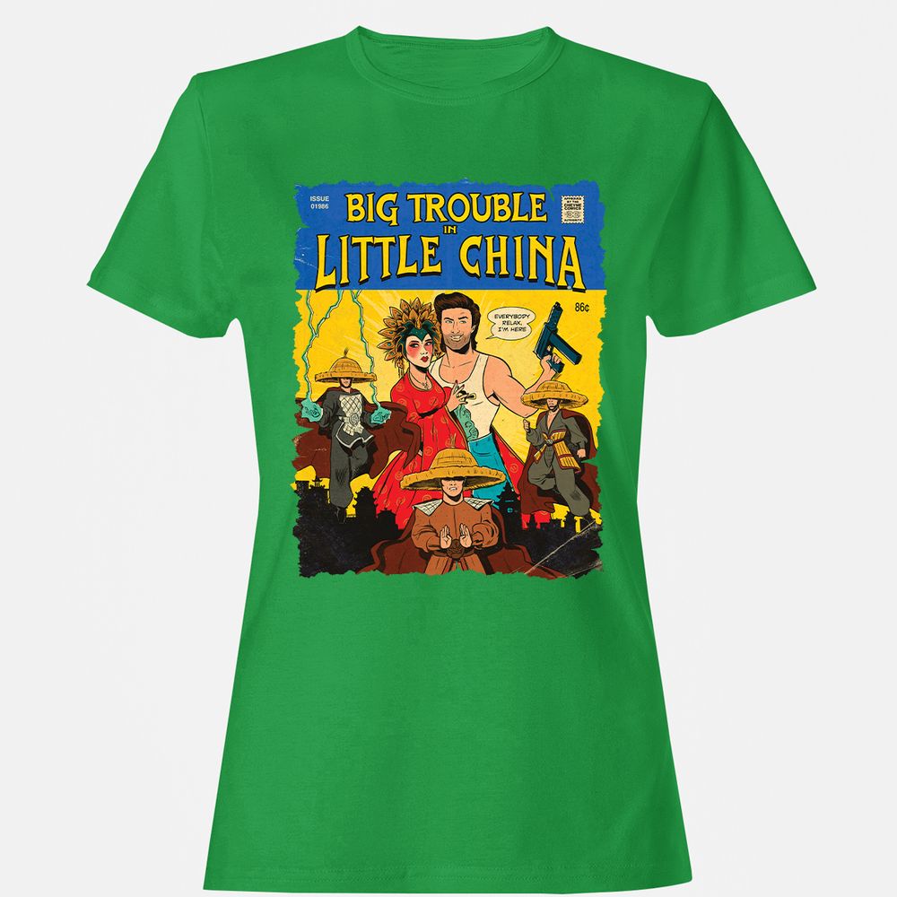 Women's T-Shirt - HUZ89R6X - Irish Green - 7
