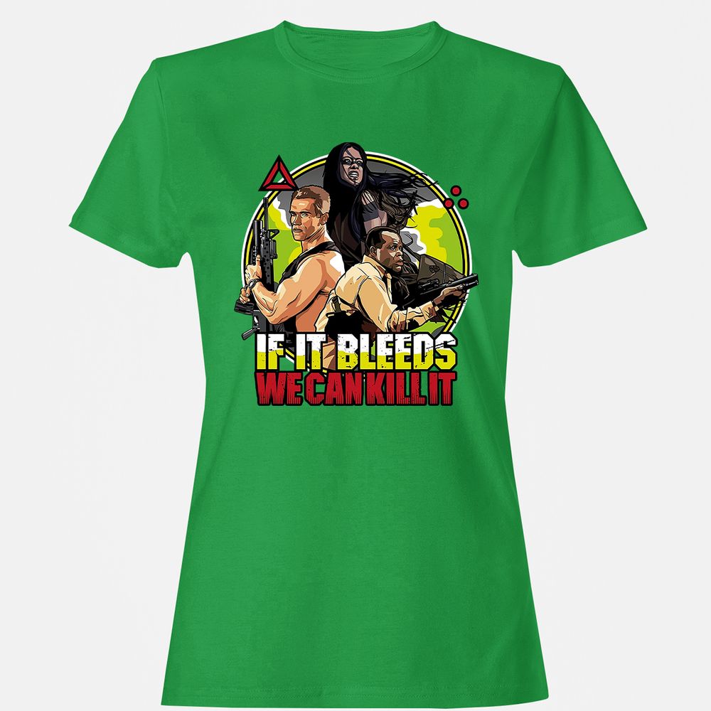 Women's T-Shirt - 1PETHL95 - Irish Green - 7
