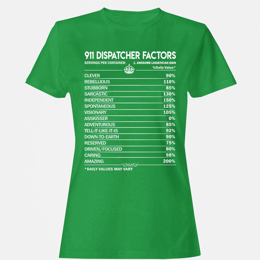 Women's T-Shirt - QPJH6QNC - Irish Green - 7