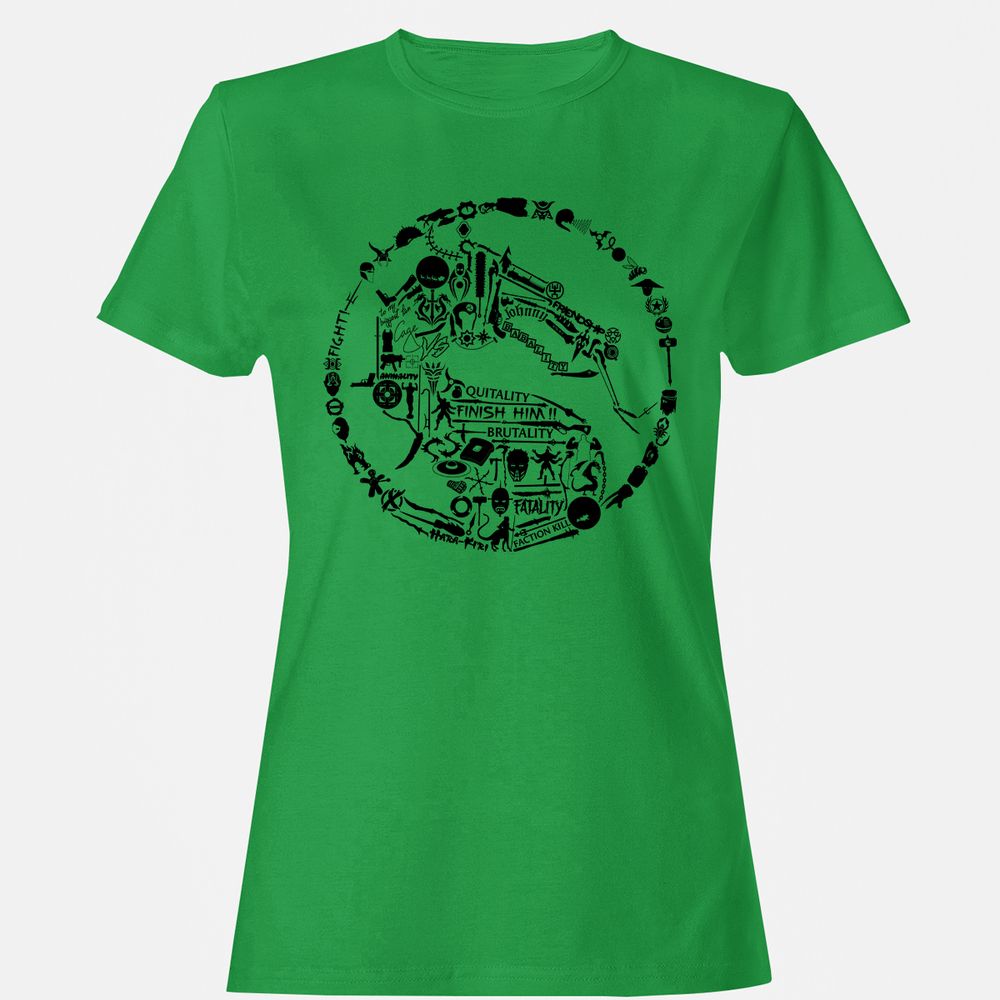 Women's T-Shirt - 4ANR8YE6 - Irish Green - 7