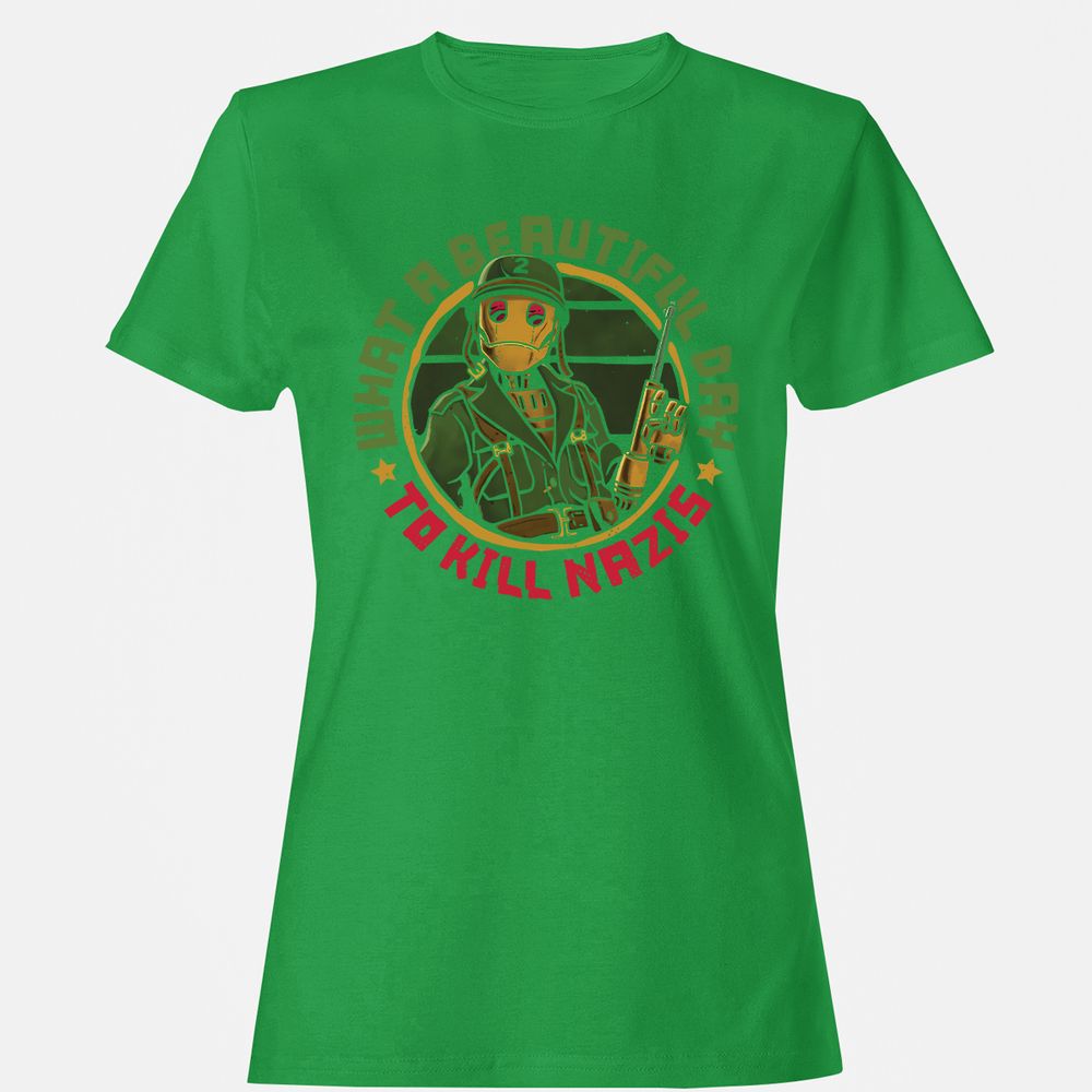 Women's T-Shirt - 15CYP697 - Irish Green - 7