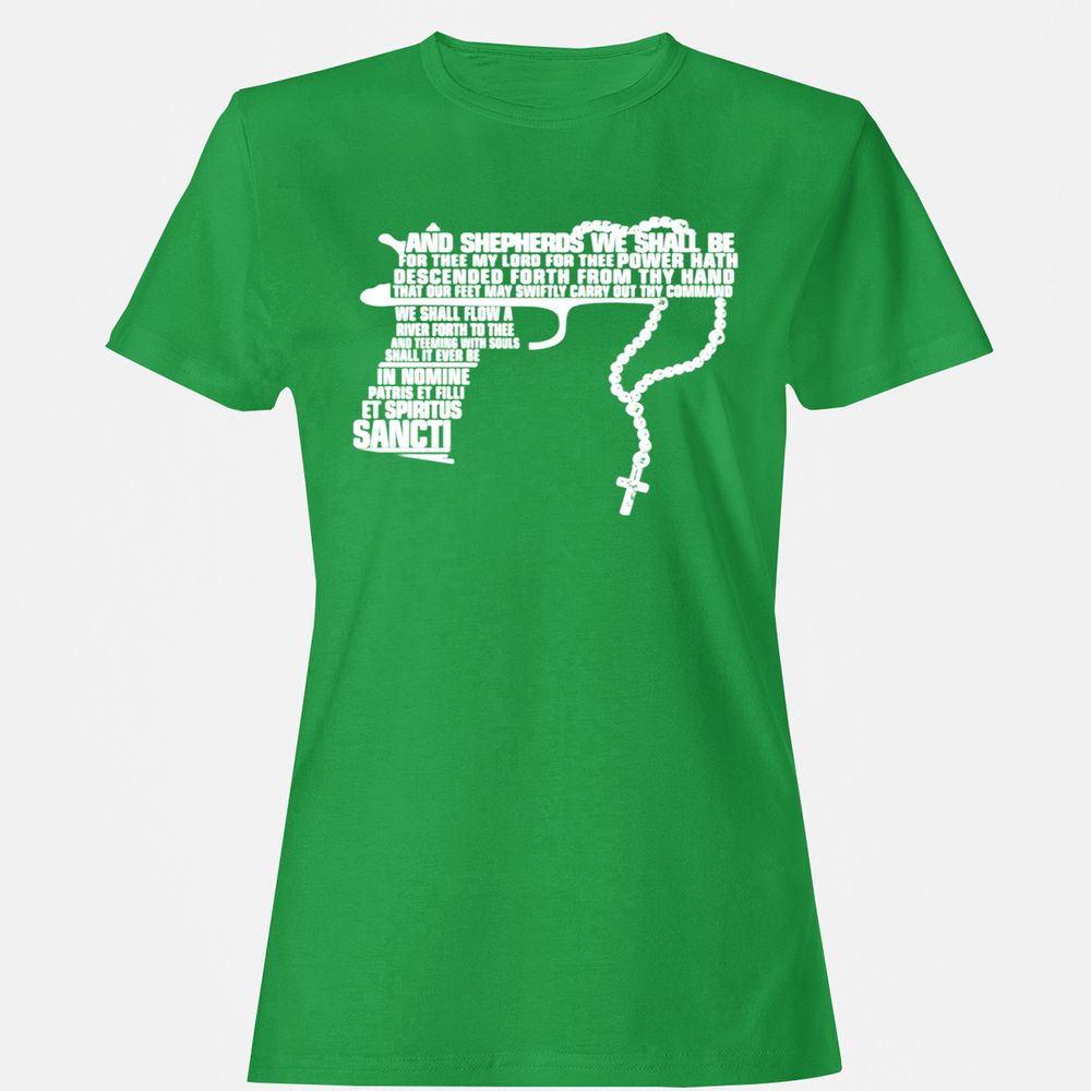 Women's T-Shirt - N7Z9SMMJ - Irish Green - 7