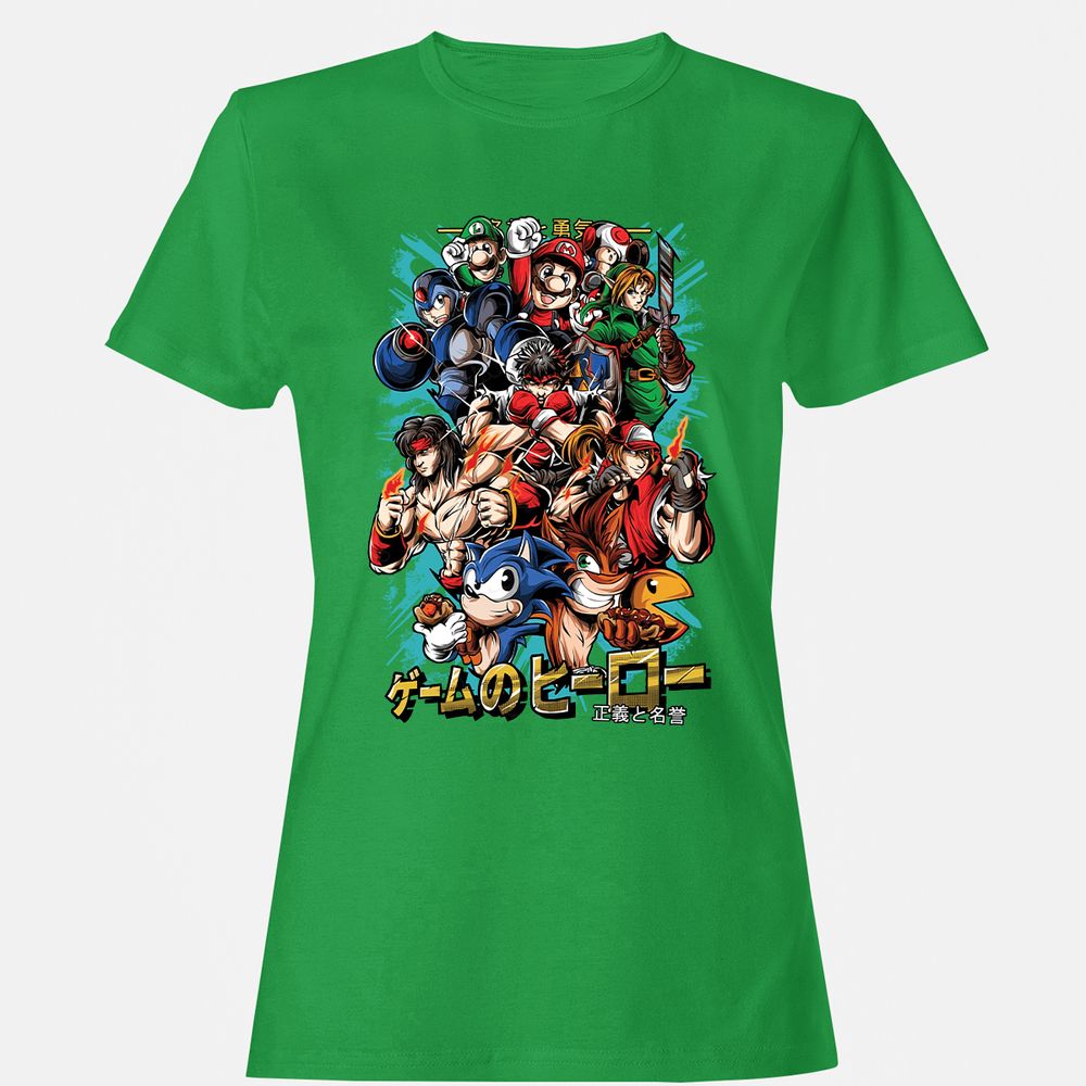 Women's T-Shirt - D5XTD25L - Irish Green - 7