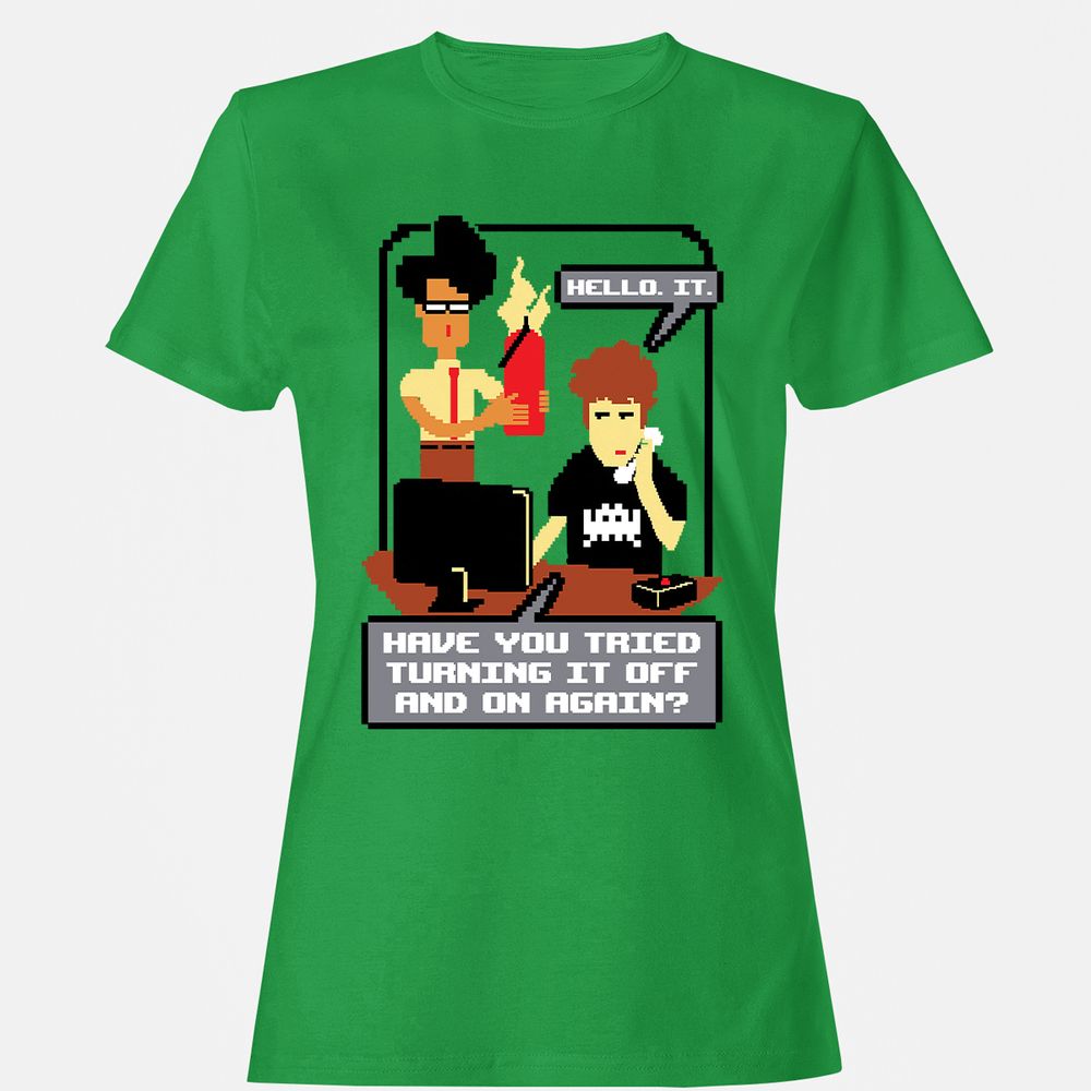 Women's T-Shirt - H9ZNEF2Z - Irish Green - 7