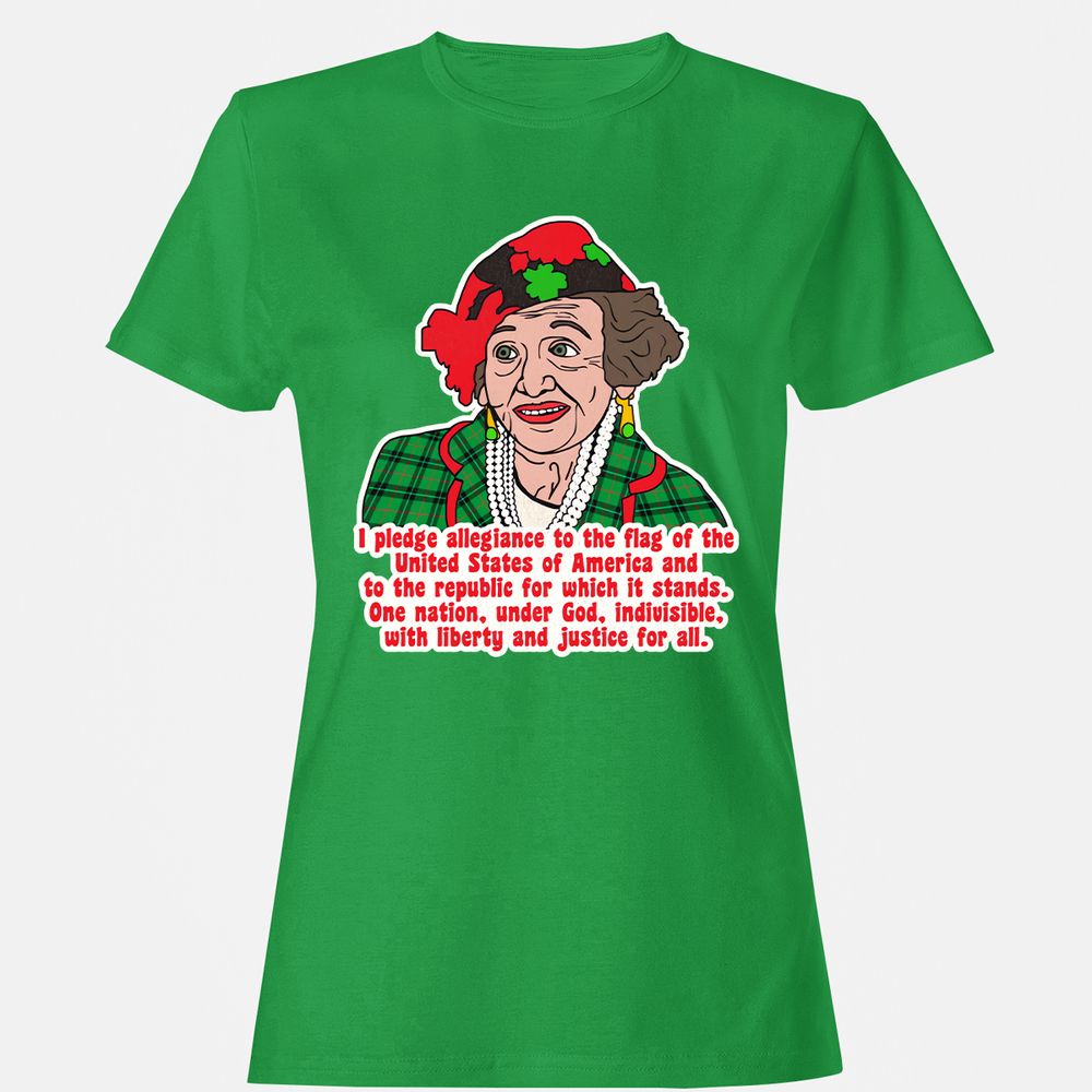 Women's T-Shirt - YQTLQSA7 - Irish Green - 7