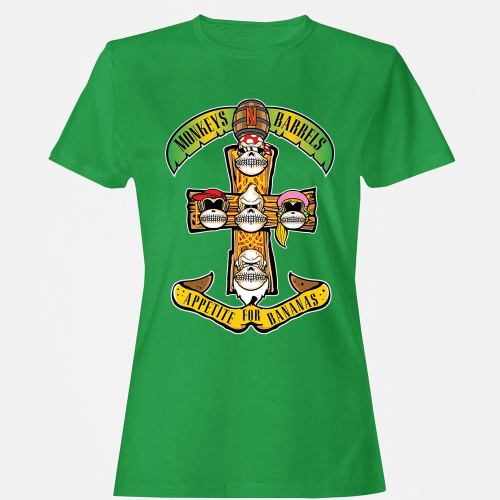 Women's T-Shirt - Y1UKQ8ZJ - Irish Green - 7