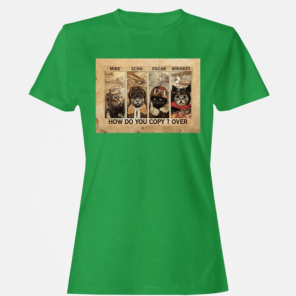 Women's T-Shirt - X96F68F6 - Irish Green - 7