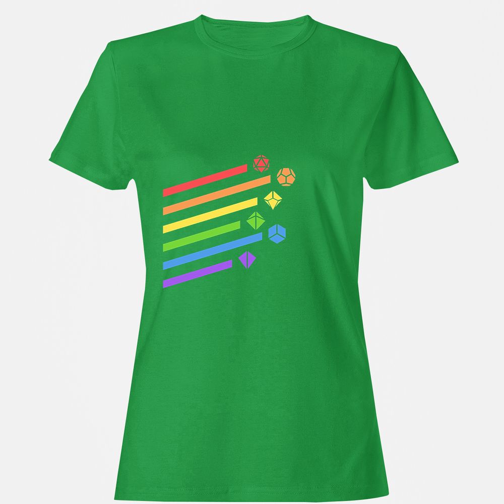 Women's T-Shirt - KDP8RLZS - Irish Green - 7