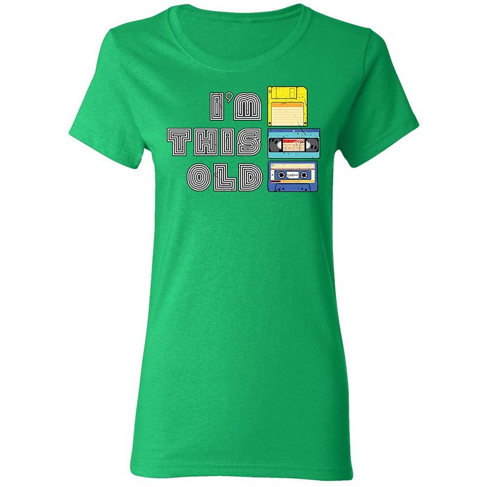 Women's T-Shirt - Black - Irish Green - 7