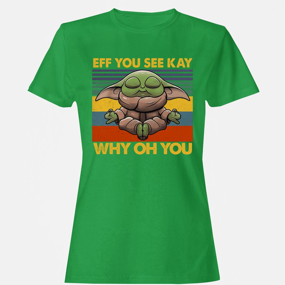 Women's T-Shirt - Y5F8AJ7P - Irish Green - 7