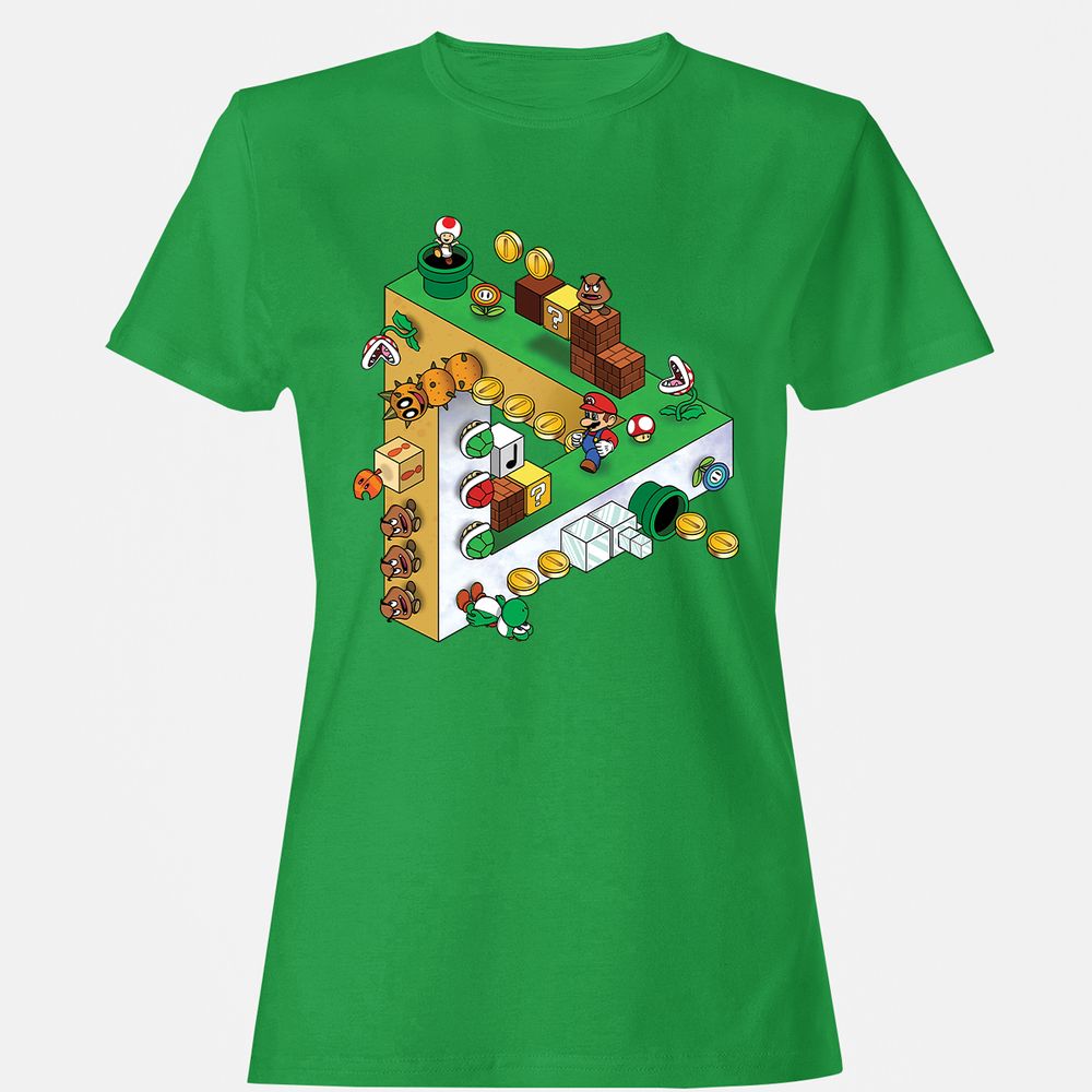 Women's T-Shirt - NYLFH8NJ - Irish Green - 7