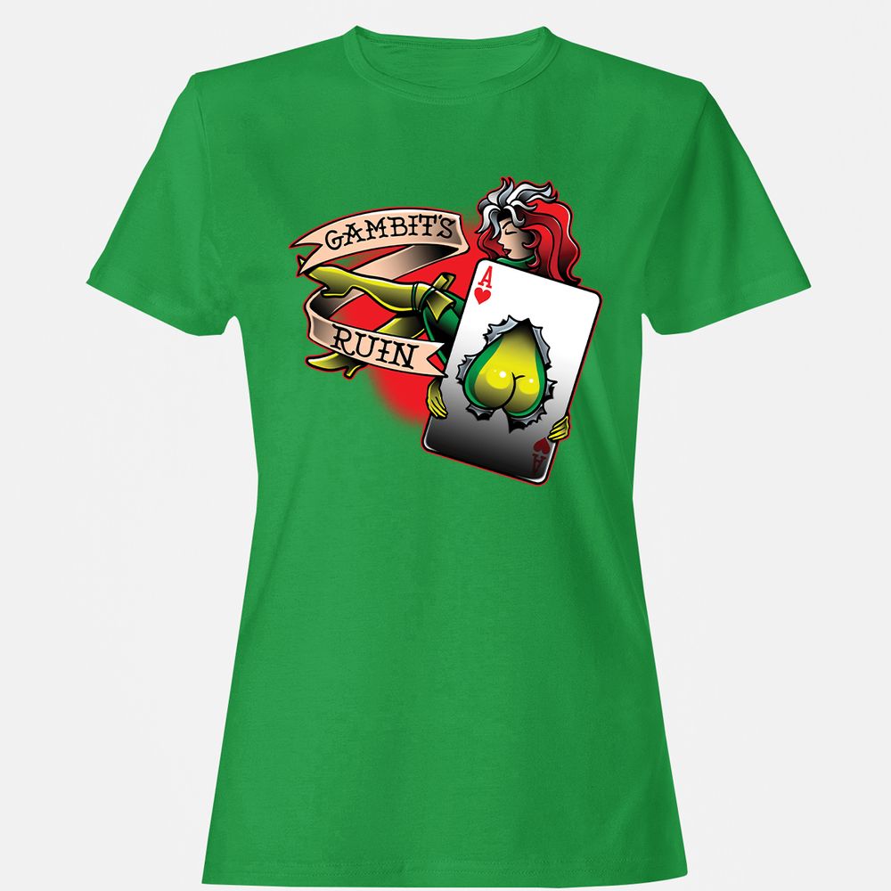 Women's T-Shirt - 3E2ZYTE5 - Irish Green - 7
