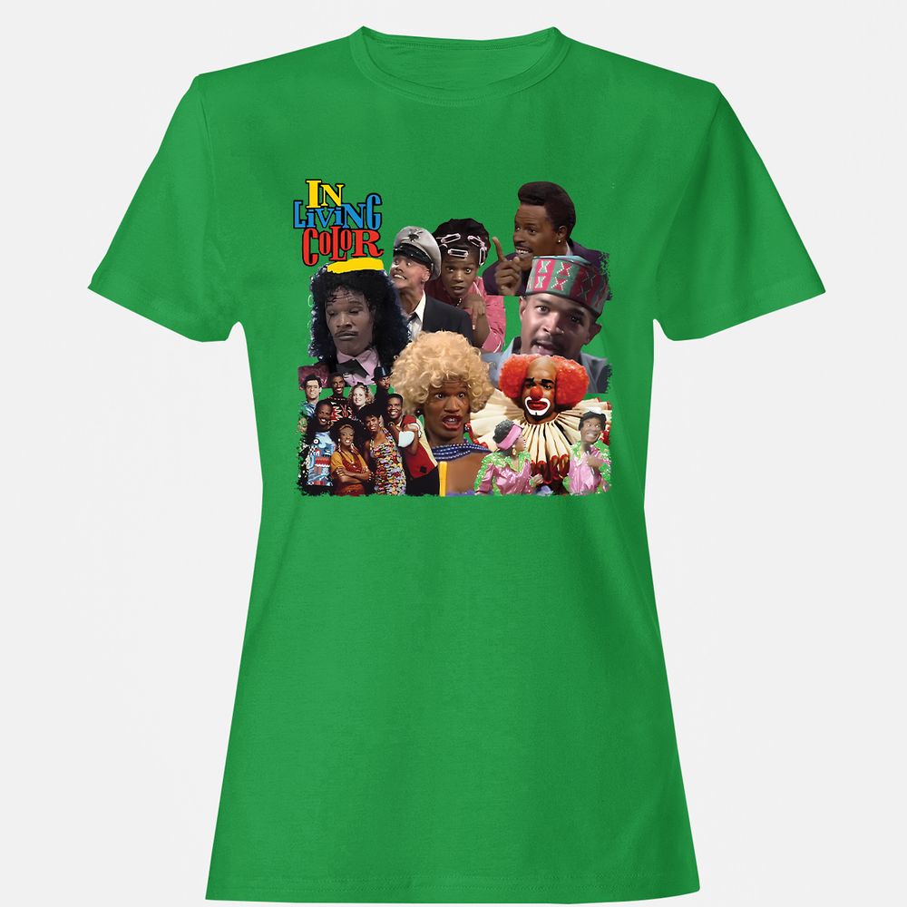 Women's T-Shirt - CZFL72FD - Irish Green - 7