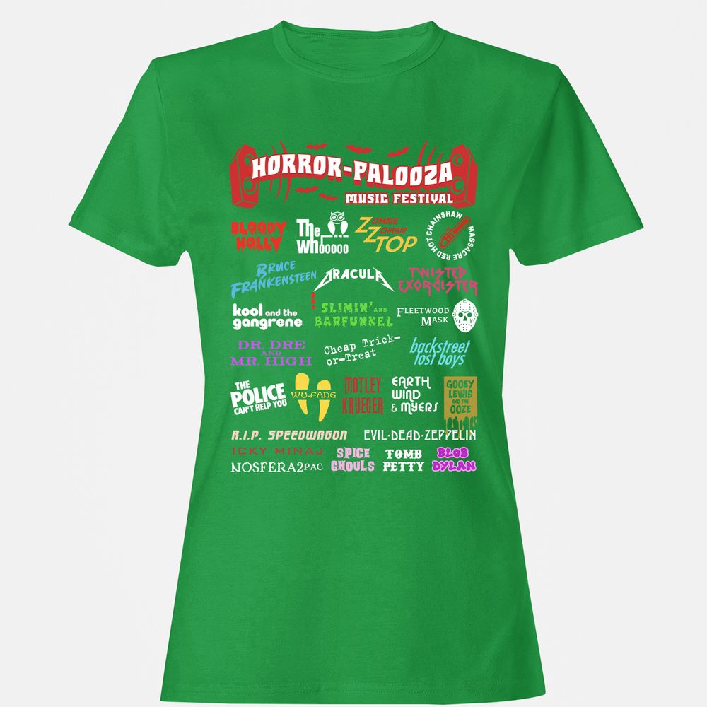 Women's T-Shirt - L5Q67XKS - Irish Green - 7