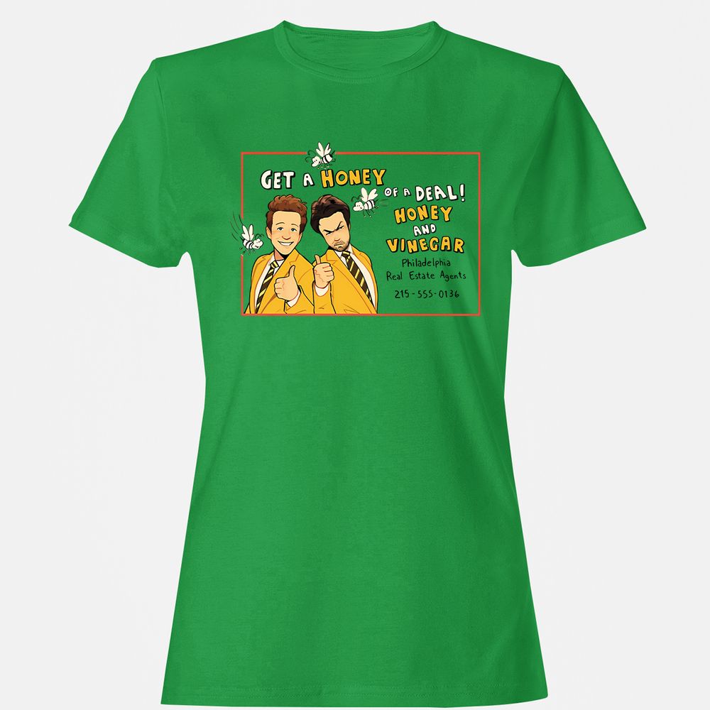 Women's T-Shirt - 28FHVV39 - Irish Green - 7