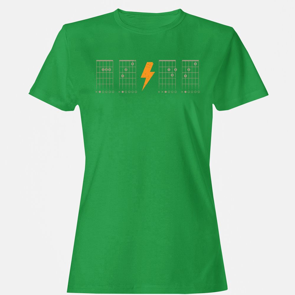 Women's T-Shirt - E77P27HX - Irish Green - 7