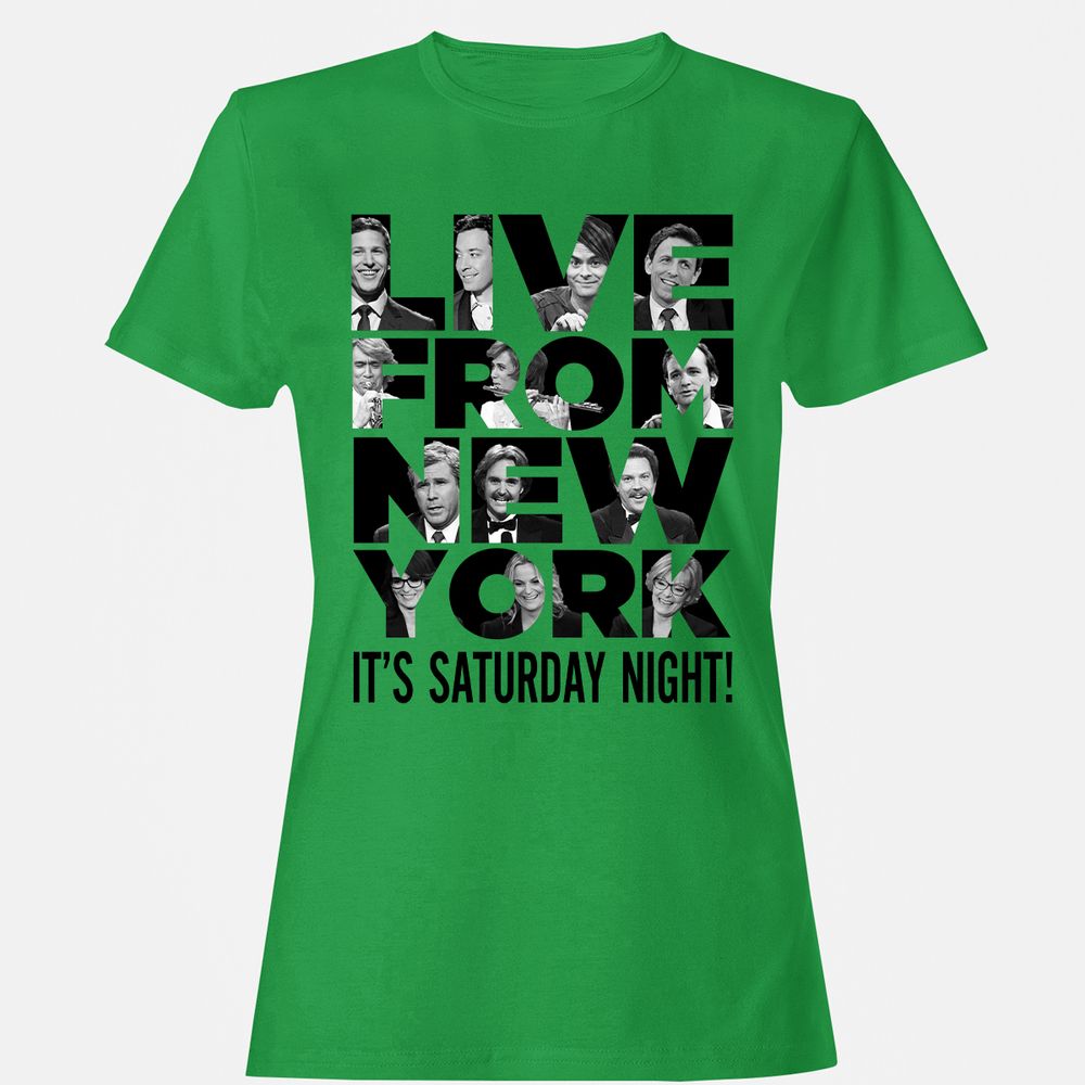 Women's T-Shirt - M8BLZQ5Q - Irish Green - 7