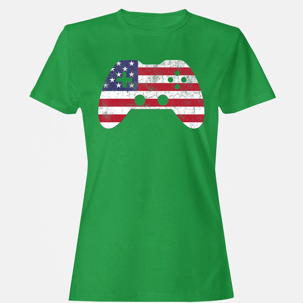 Women's T-Shirt - HMUECVE4 - Irish Green - 7