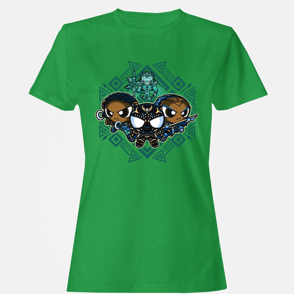 Women's T-Shirt - AEVJ1AVH - Irish Green - 7