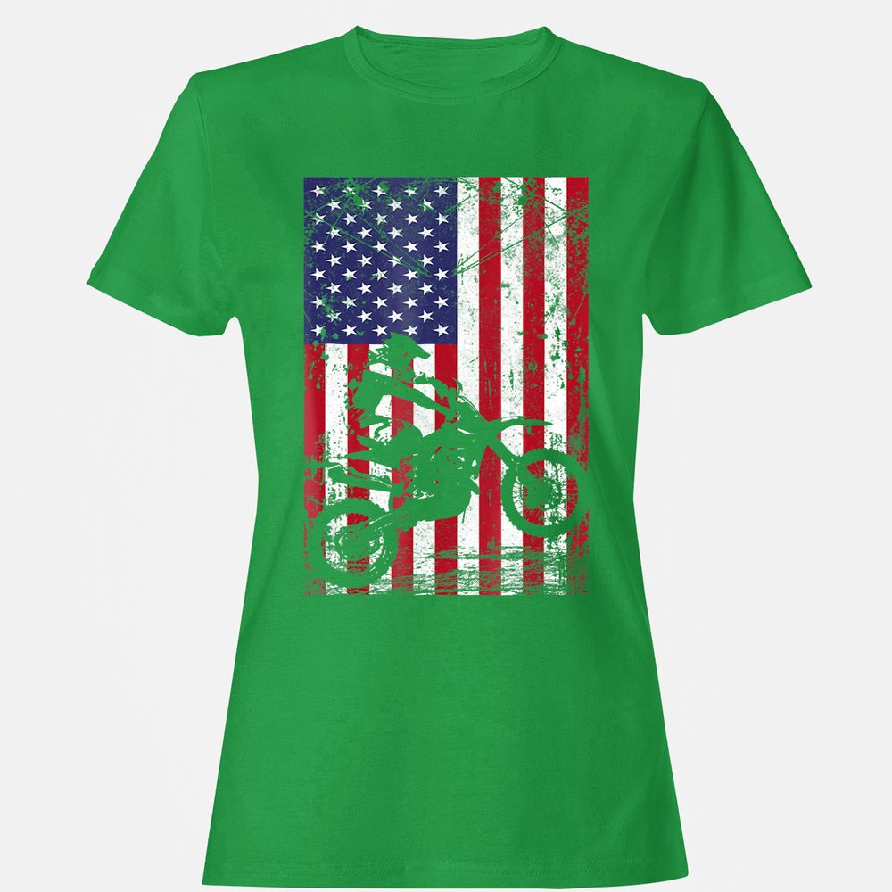Women's T-Shirt - 5YTWTQGQ - Irish Green - 7