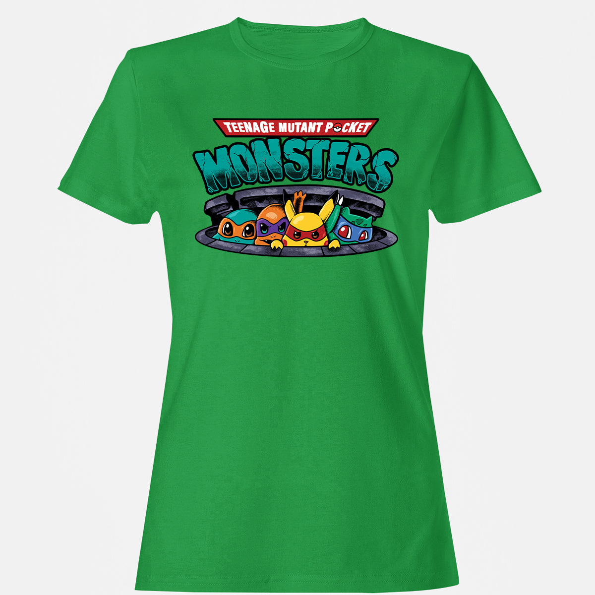Women's T-Shirt - YMFRGE5Z - Irish Green - 7