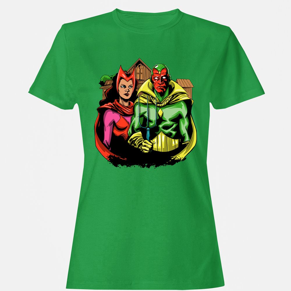 Women's T-Shirt - RE1Q61AM - Irish Green - 7
