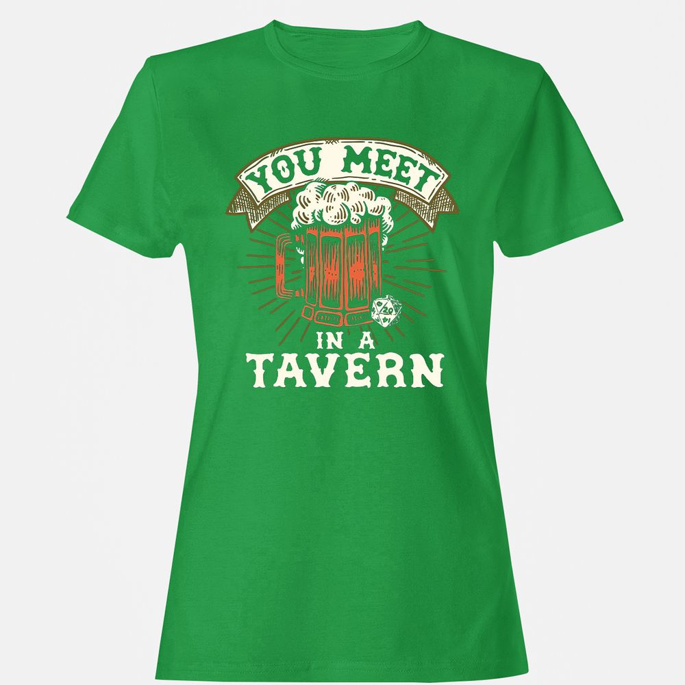 Women's T-Shirt - QRK7YEVS - Irish Green - 7