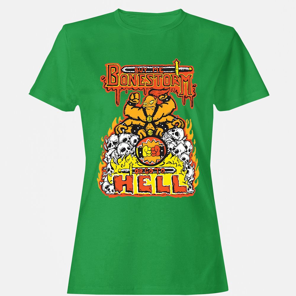 Women's T-Shirt - 4N5JTKQW - Irish Green - 7