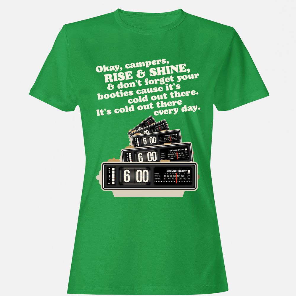 Women's T-Shirt - B597QEYG - Irish Green - 7