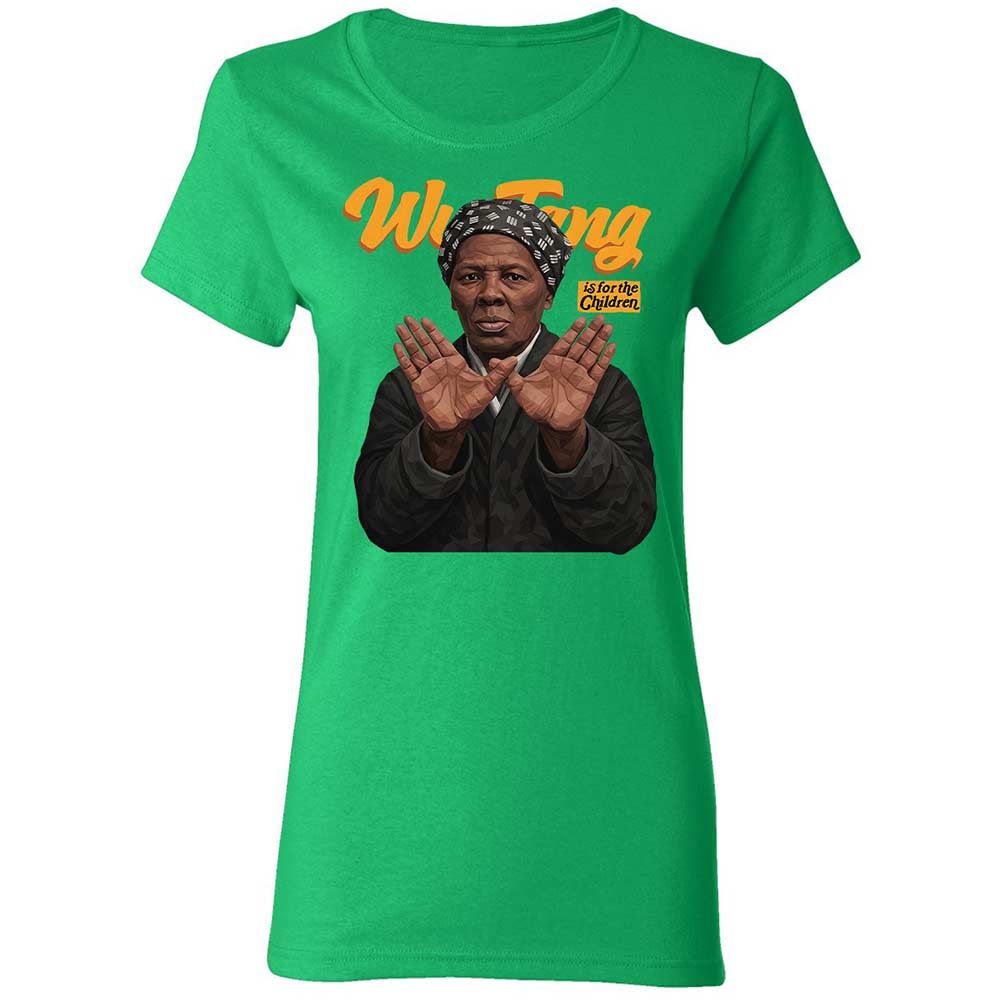 Women's T-Shirt - Black - Irish Green - 7