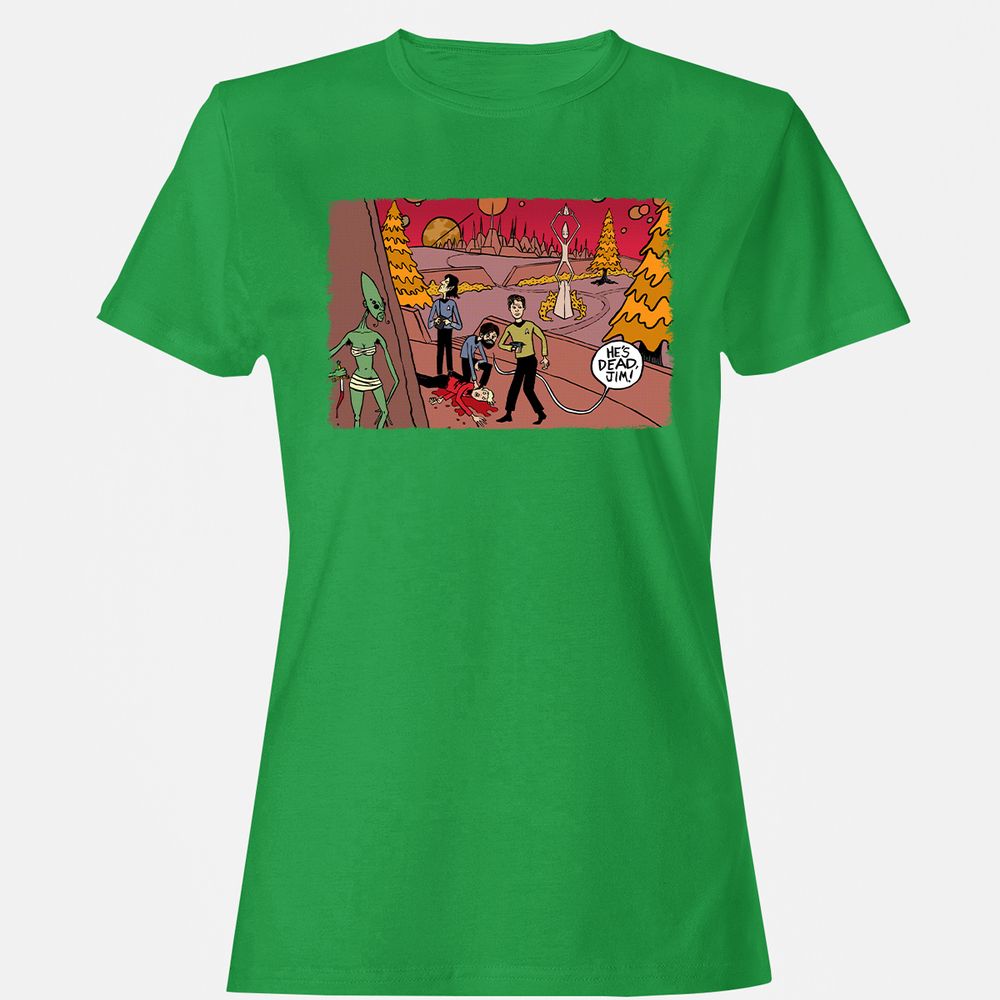 Women's T-Shirt - FJ17YBLH - Irish Green - 7