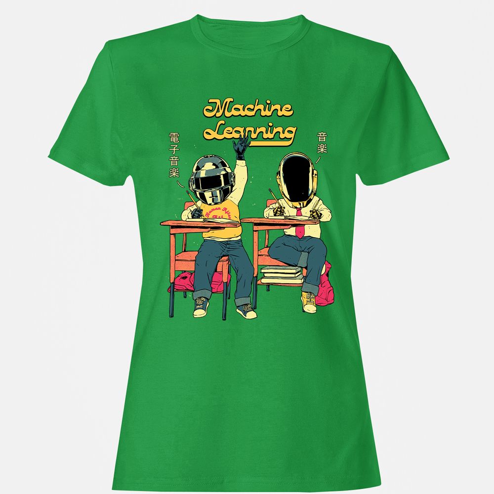 Women's T-Shirt - R2GYMF5J - Irish Green - 7