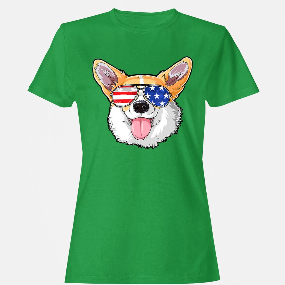 Women's T-Shirt - V8QJBY3S - Irish Green - 7