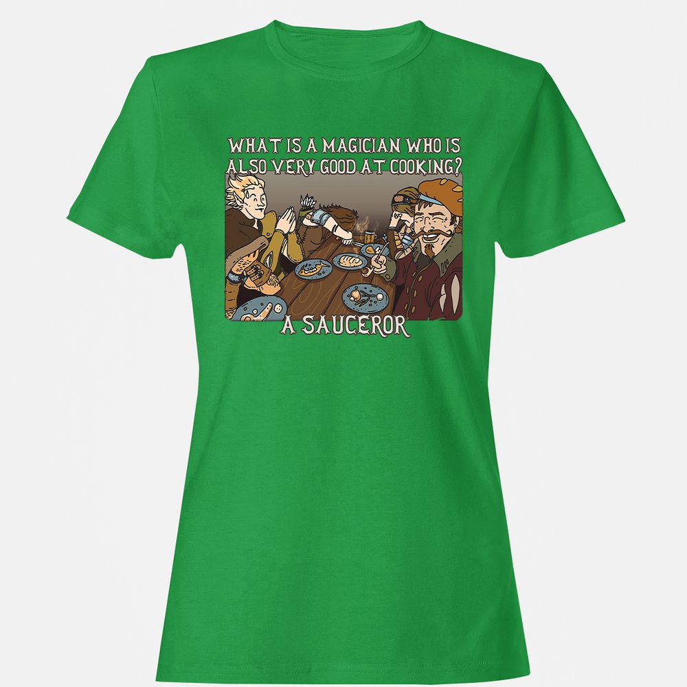 Women's T-Shirt - Q5VVEK9J - Irish Green - 7